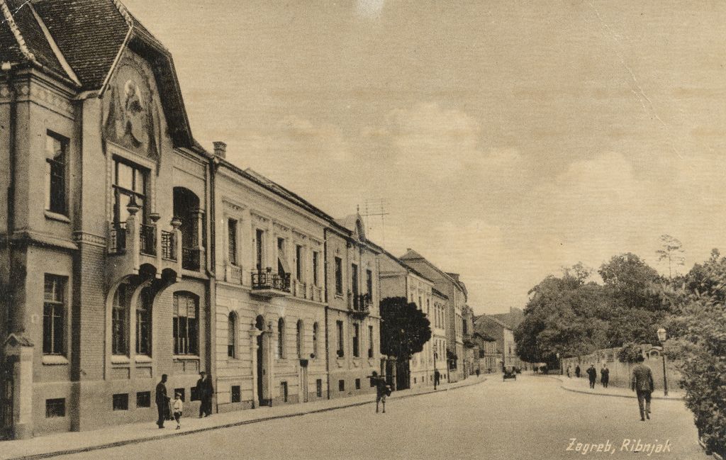 Ribnjak oko 1925.-1930. godine